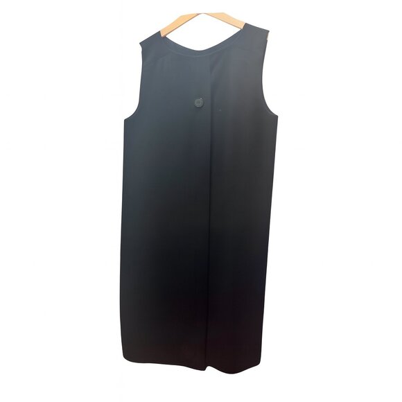 Theory Black Sheath Dress | Classic Work-to-Cocktail | Size 4 - Picture 4 of 4